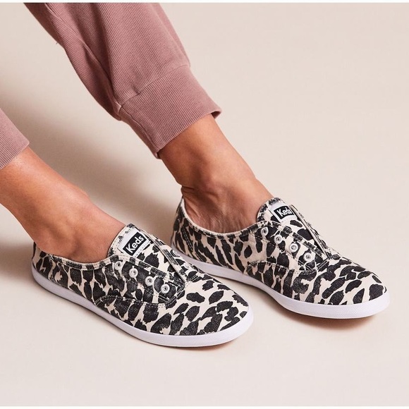 Keds Shoes - Keds Chillax Leopard Print Laceless Shoe, SZ 8.5, NWOT